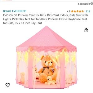 Pink Play Tent